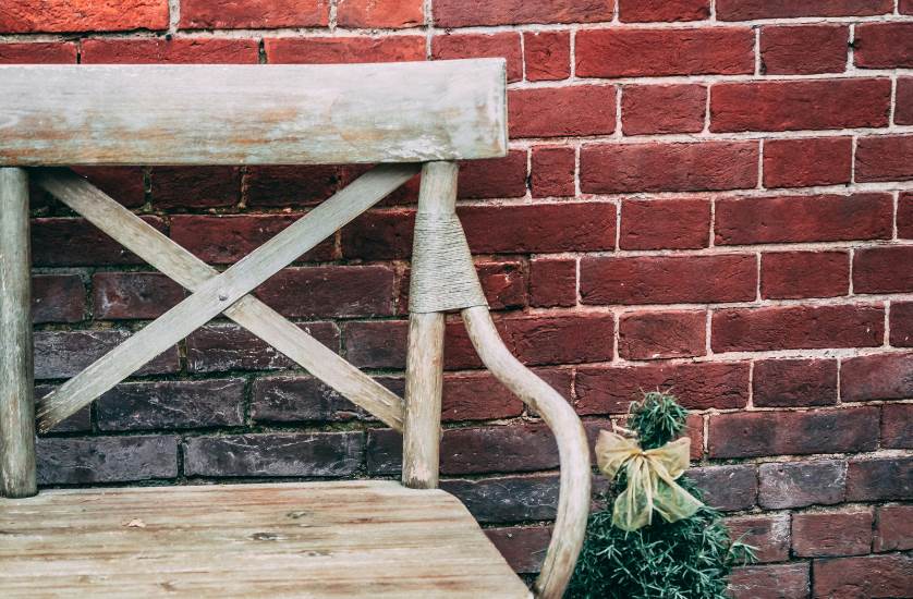 Antique garden chair